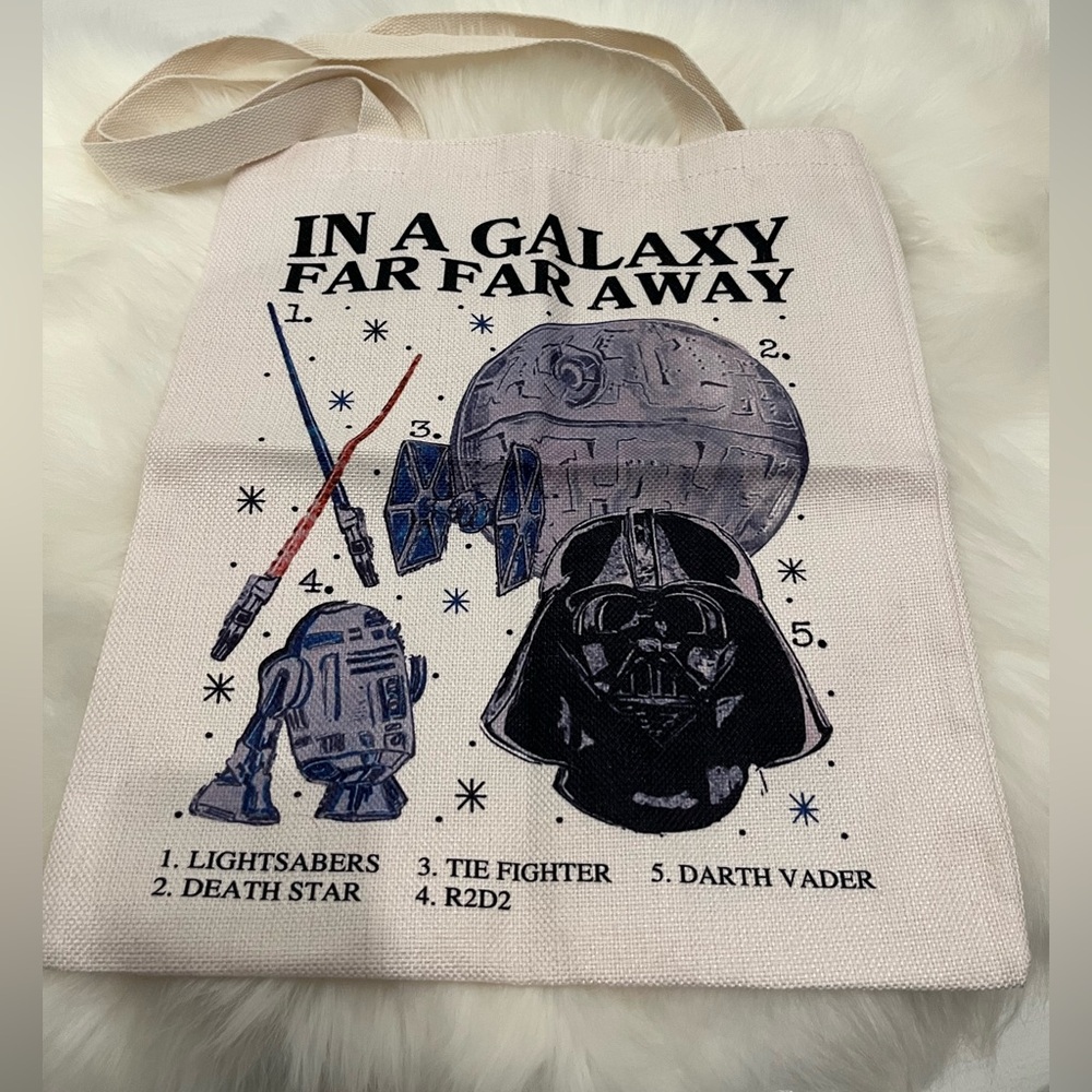 6/$32🛍️ Star Wars Themed Tote Bag